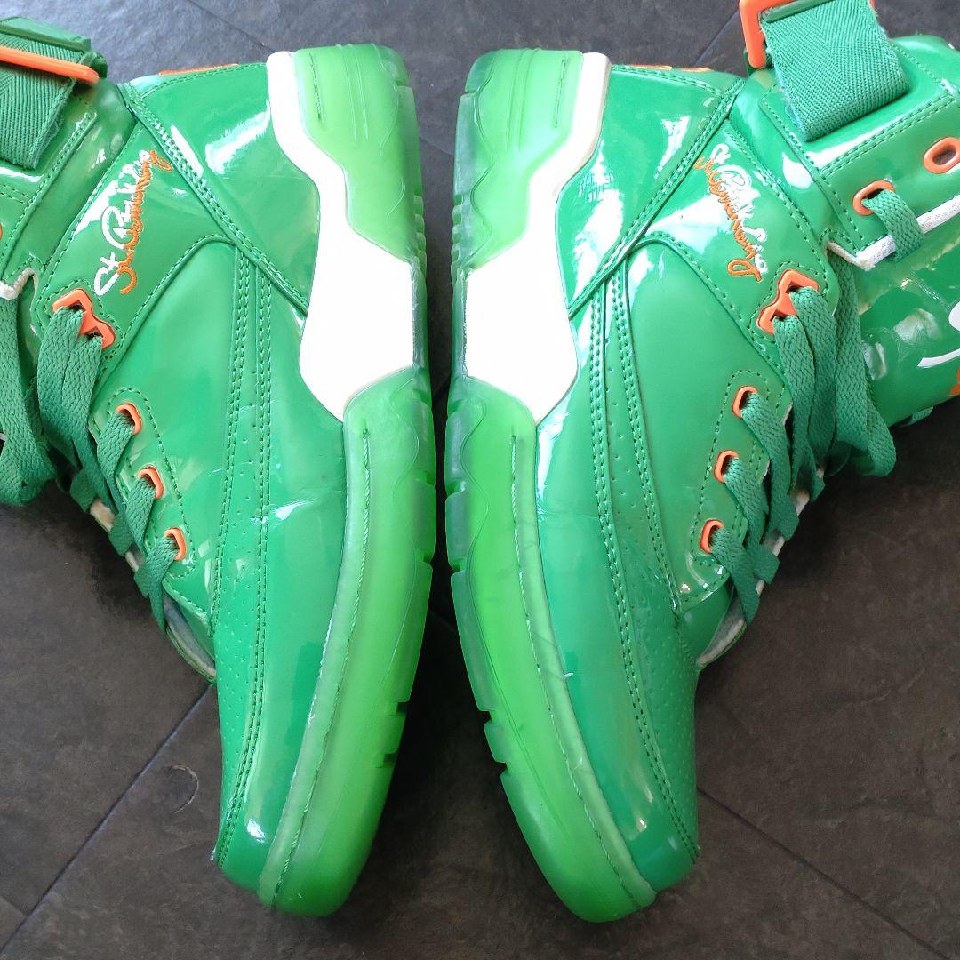 たく様用【EWING ATHLETICS エナメルグリーン】26.5cm 中古