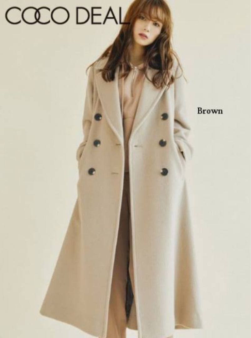 y*.様 ココディール バックフレアロングコート