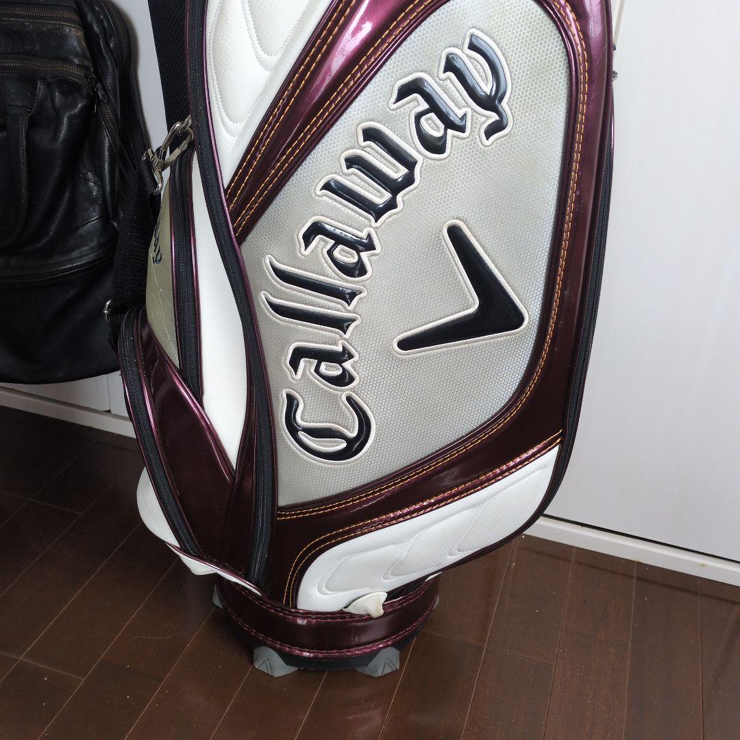 Callaway キャディバッグ ホワイト/パープル