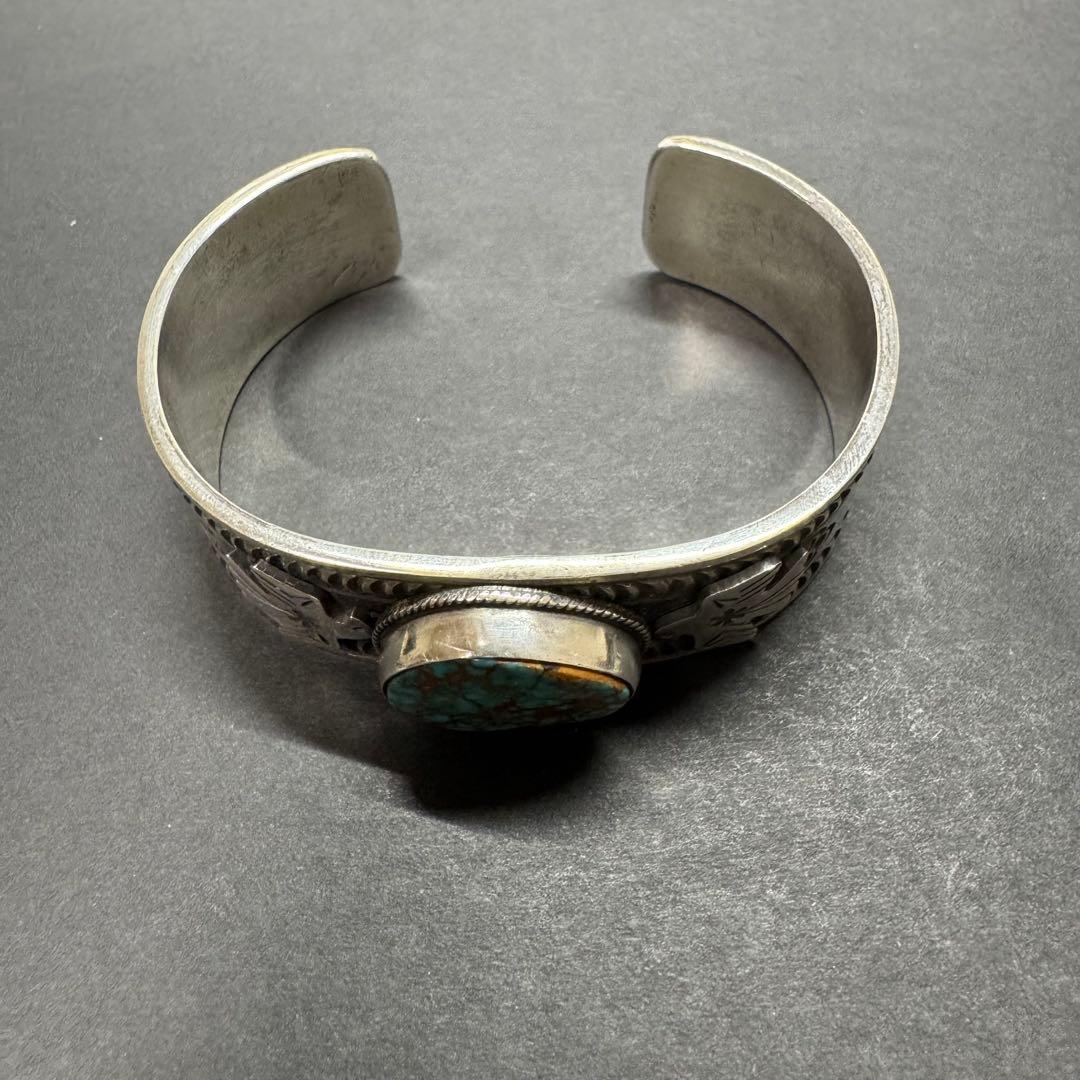 【Navajo Victor Begay】ナンバーエイトターコイズ バングル