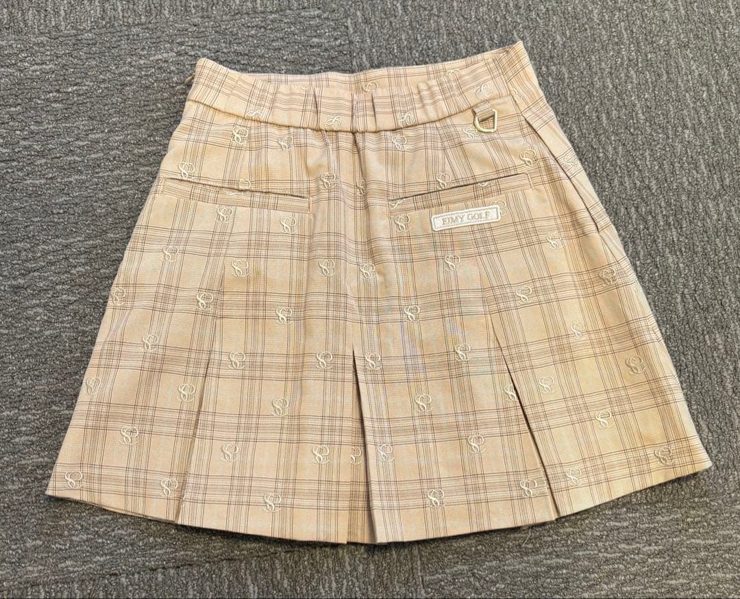 エイミーゴルフ　セットアップ　スカート　春ゴルフ