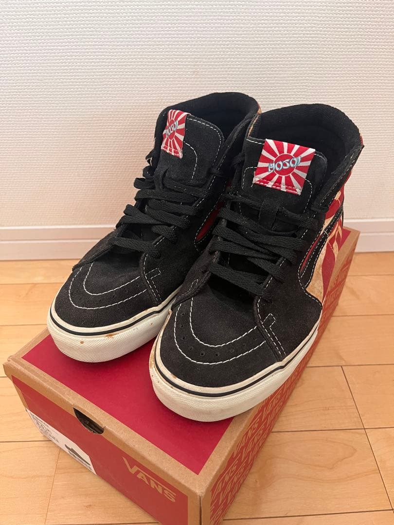 中古　VANS × HOSOI 1st USA限定 日章カラー2006年　箱無し