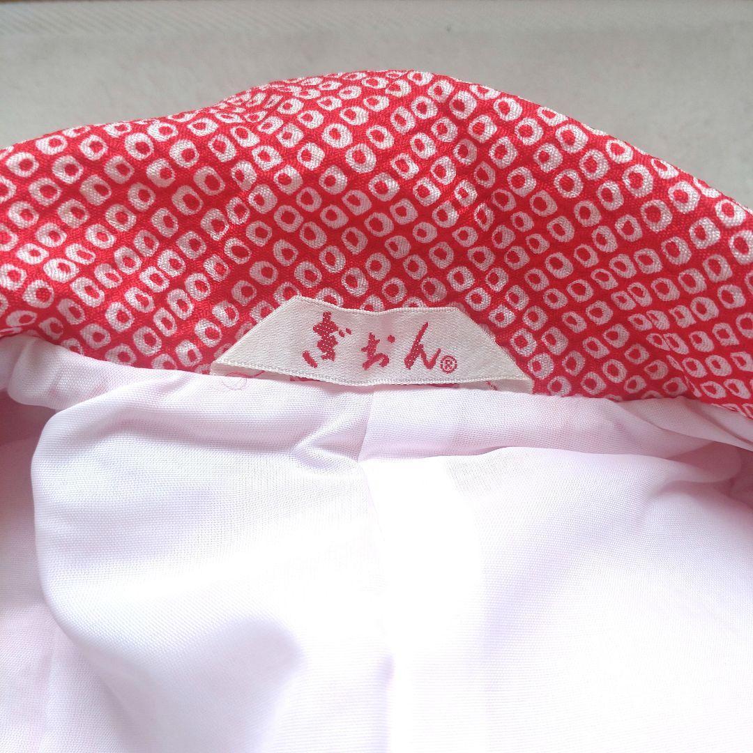 七五三　着物5点セット　3歳　90〜100cm　女の子　赤