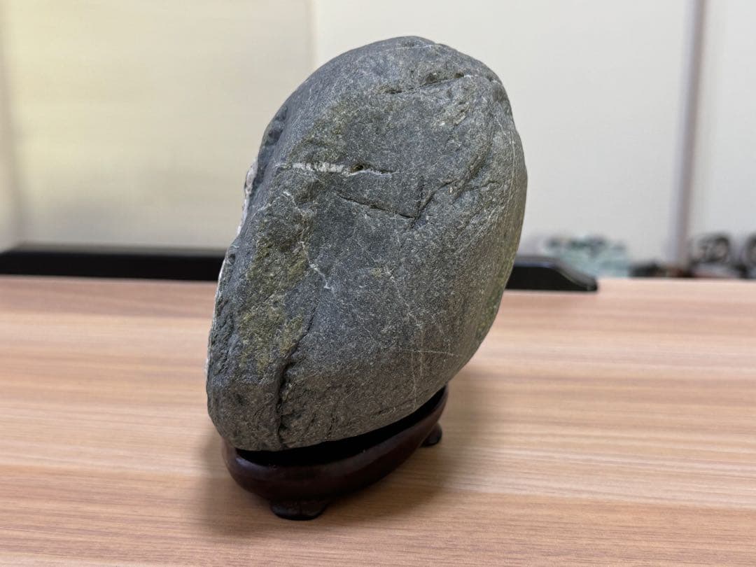 日本一美しい川の石 仁淀川石 青石 水石 紋様石 鑑賞石 自然石 銘石 天然石