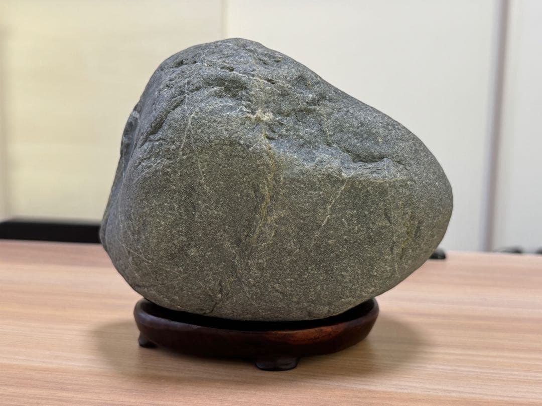 日本一美しい川の石 仁淀川石 青石 水石 紋様石 鑑賞石 自然石 銘石 天然石