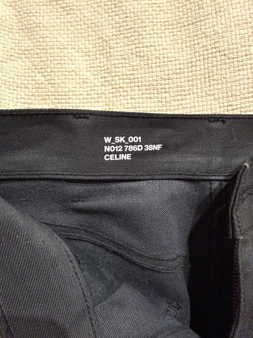 【美品】CELINE セリーヌ スキニーデニム ブラック