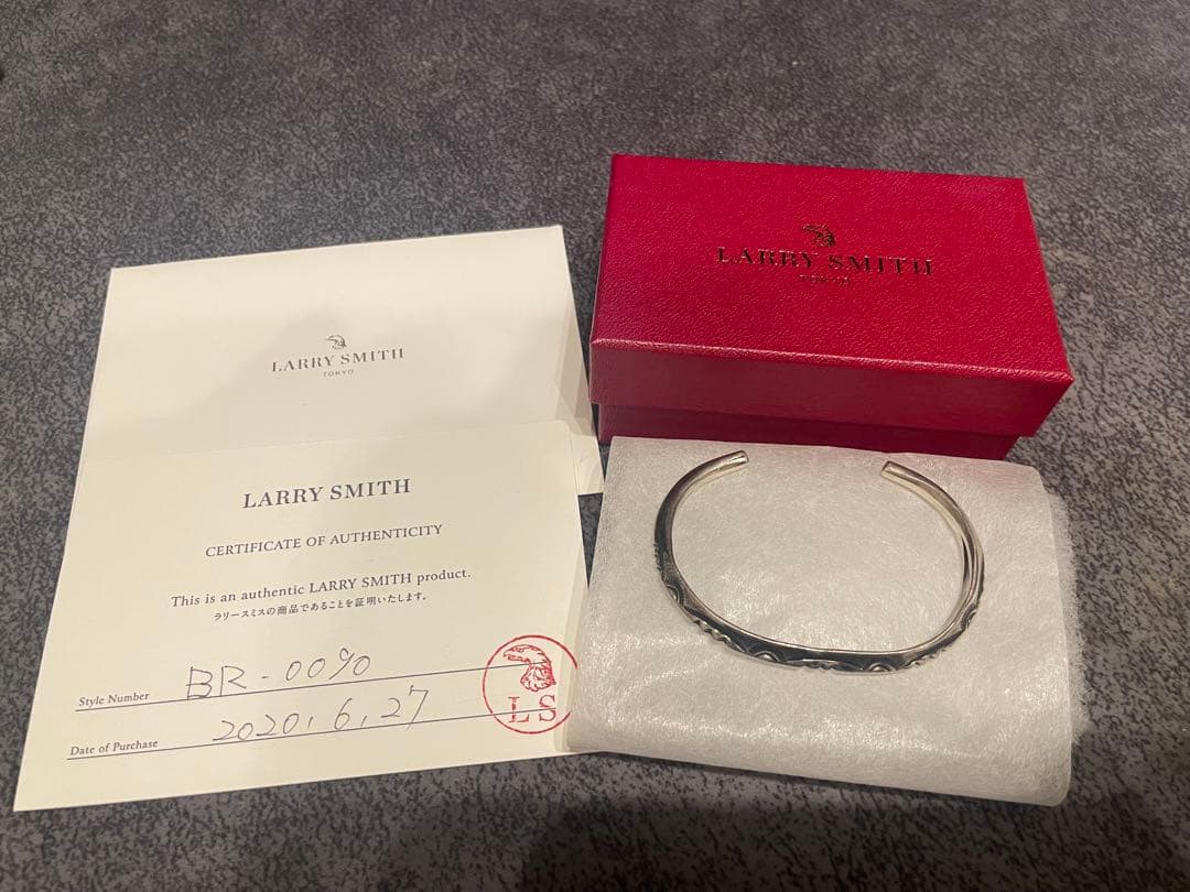 ラリースミスTHIN TRIANGLE BRACELET -3POINT-