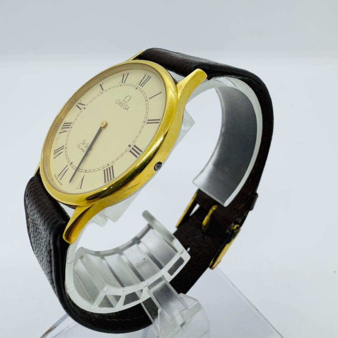 ✨OMEGA✨オメガ✨デヴィル✨ゴールド✨クォーツ✨1365✨腕時計✨
