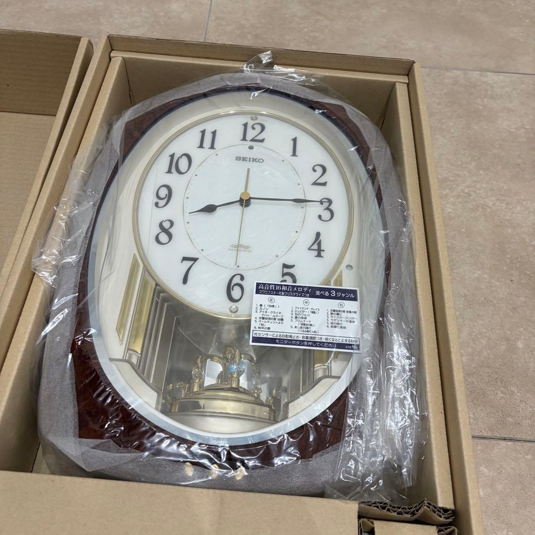 SEIKO セイコークロック 音楽機能付き AM239H