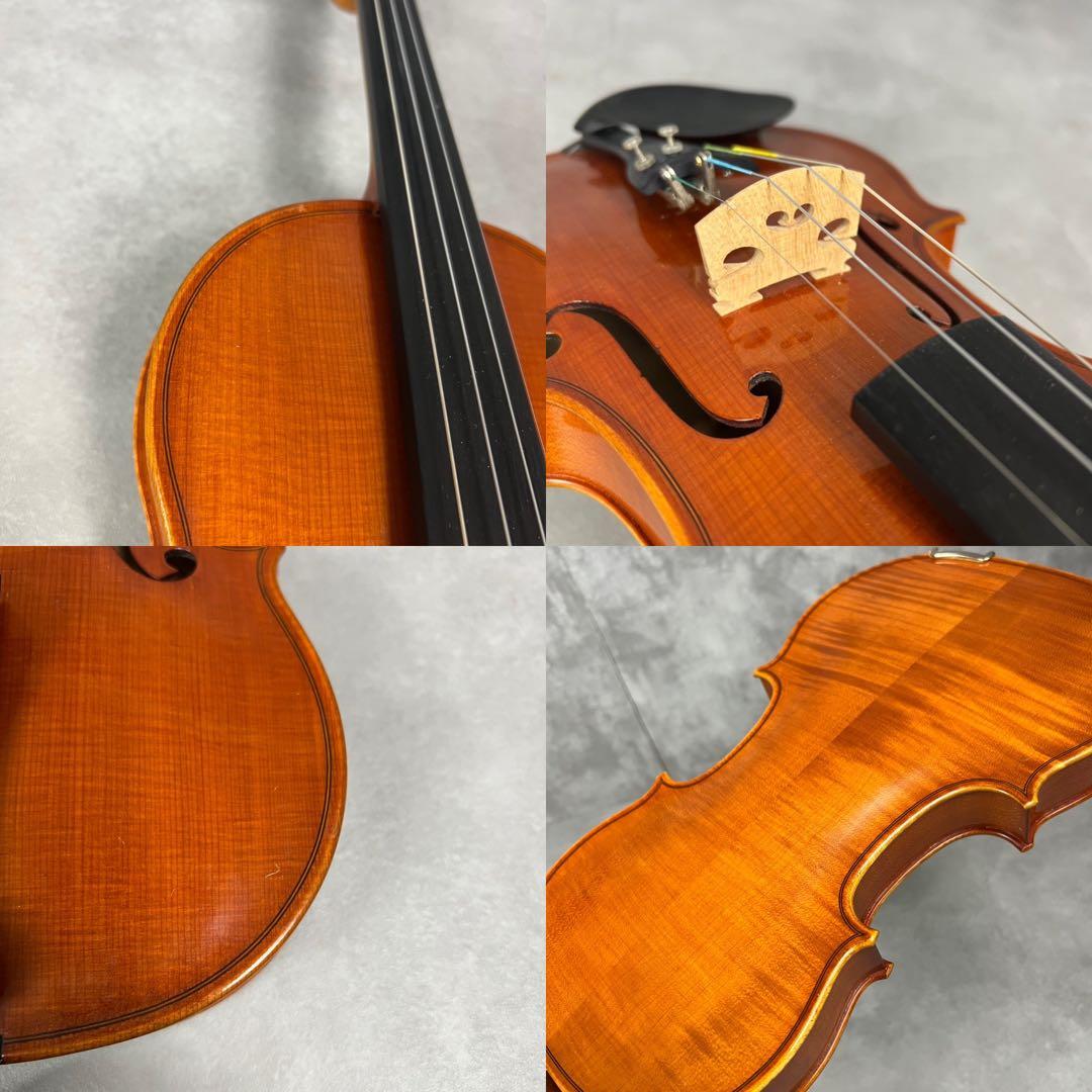 工房メンテナンス品　スズキバイオリン　No.330　4/4　フルサイズ　虎杢