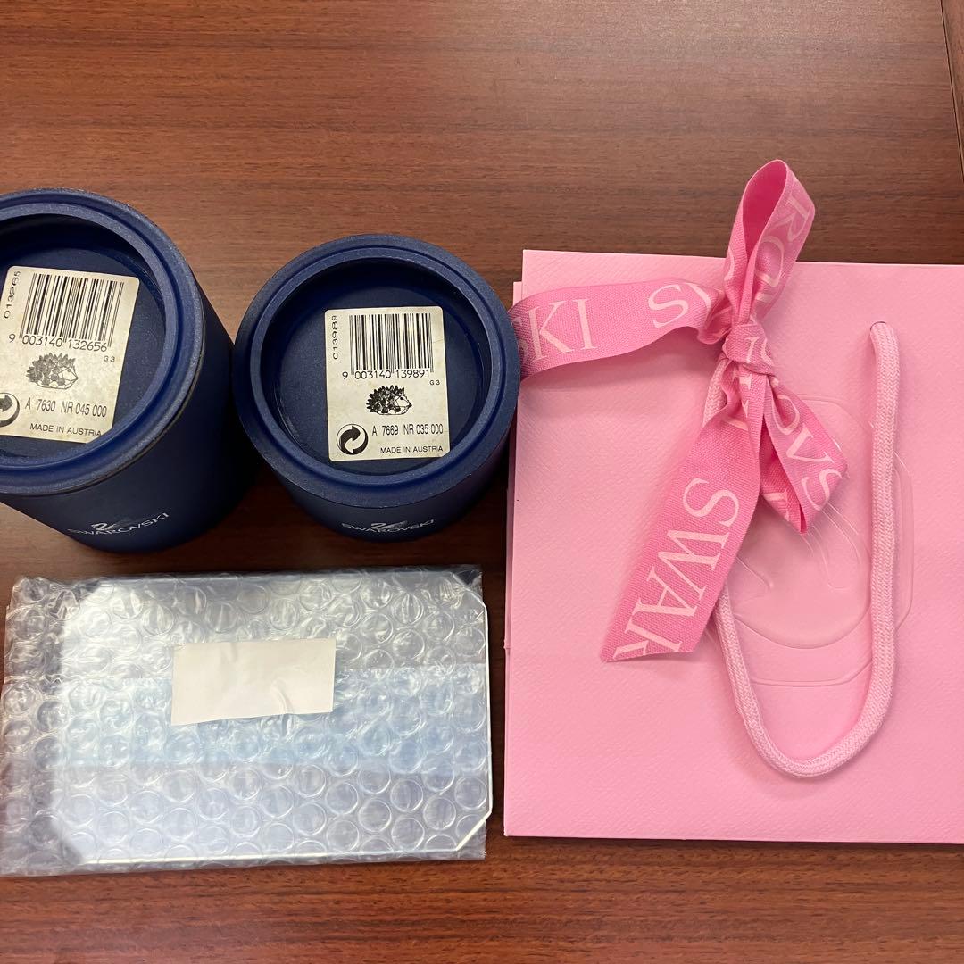 Swarovski ハリネズミ 2個セット