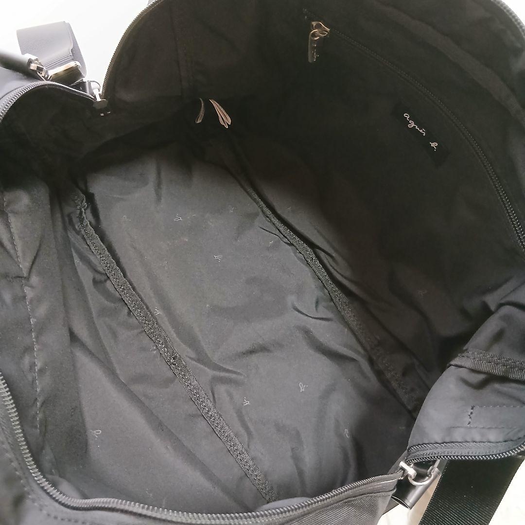 【極美品】【agnes b.】ナイロン 2wayボストンバッグ My bag