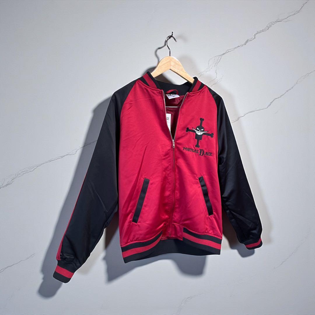 ナ*レ様 新品未使用タグ付き　刺繍 スカジャン ワンピース アニメ グッズ　火拳