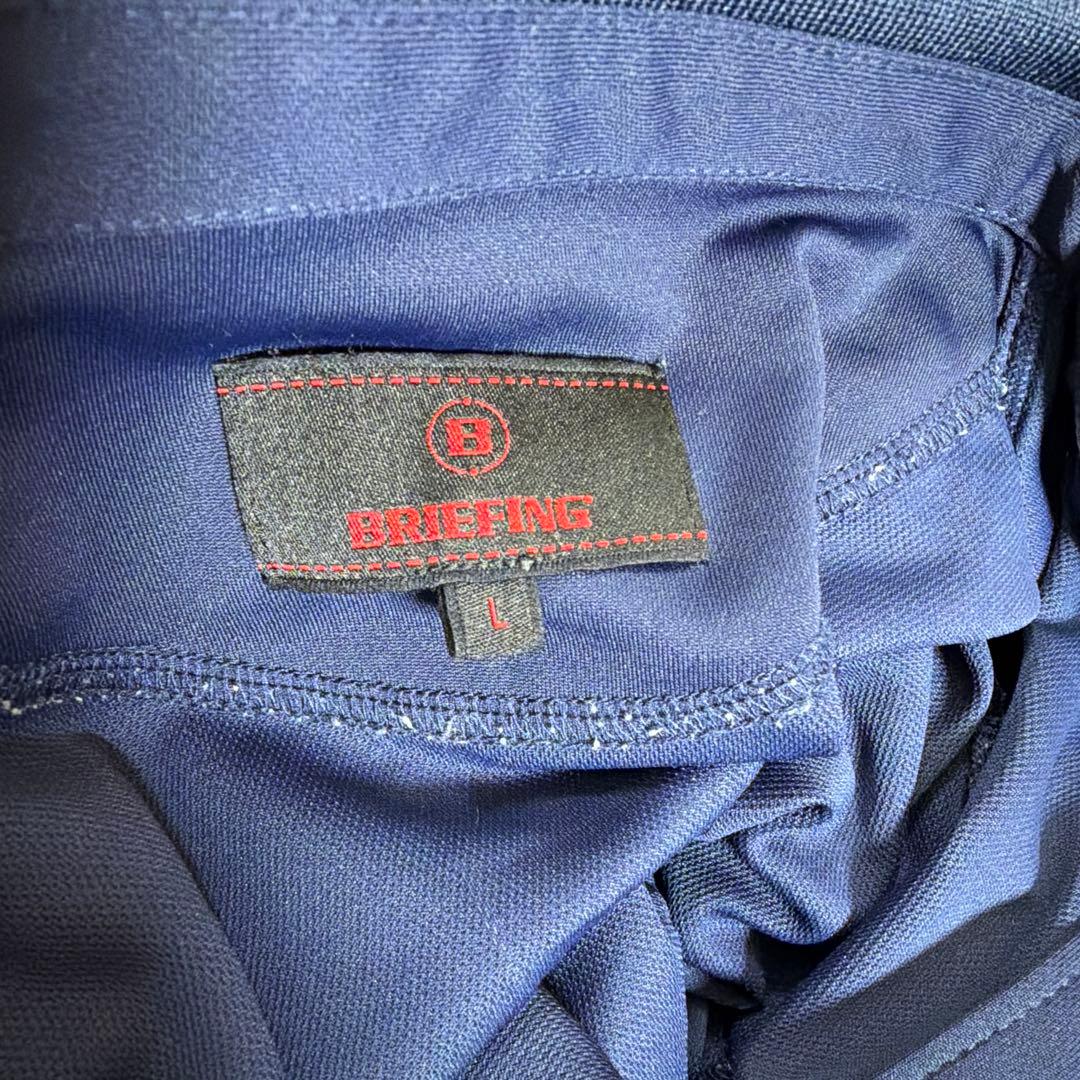 ブリーフィング　ポロシャツ　紺　ネイビー￼