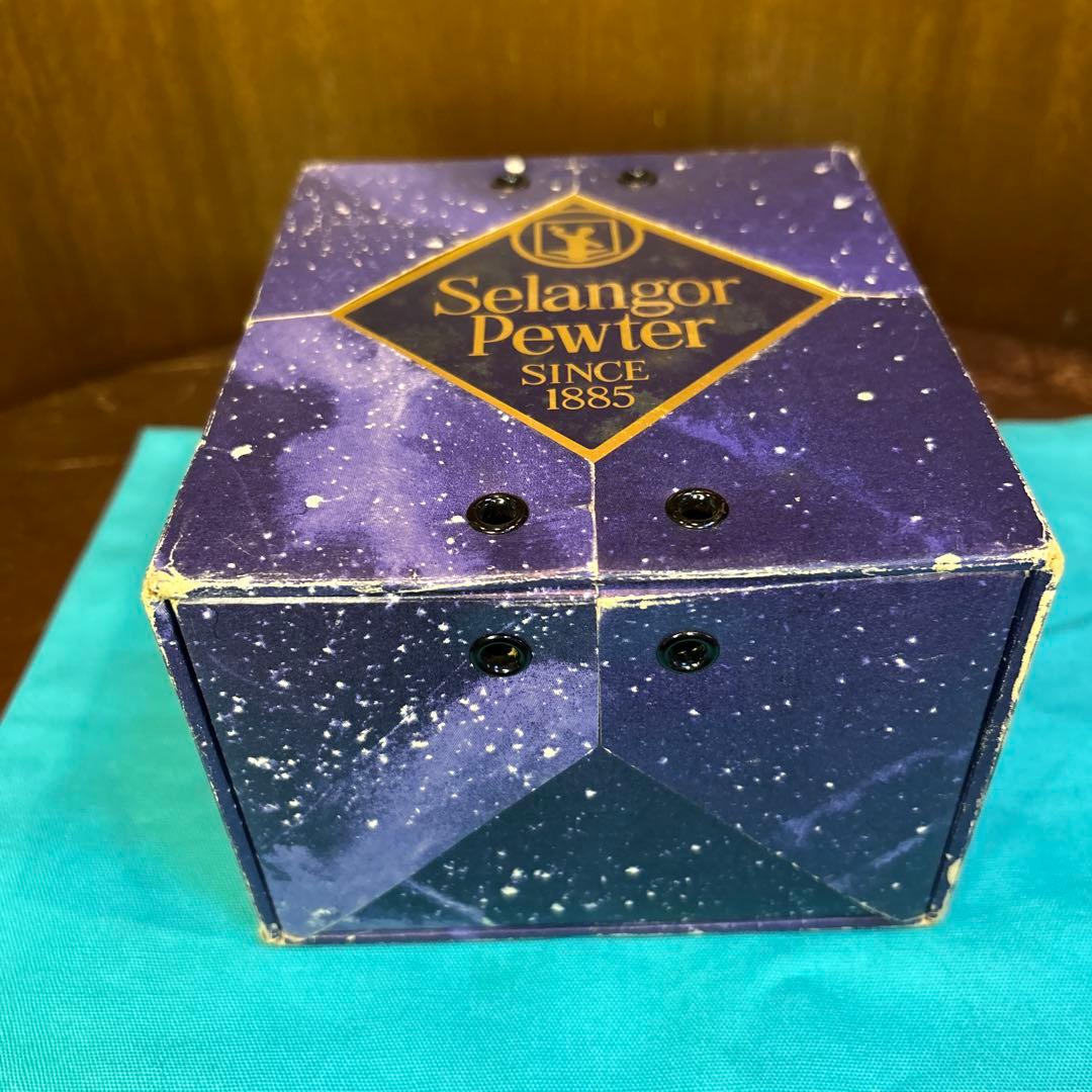 ヴィンテージ Hudson/Selangor Pewterフィギュア太陽月星3個