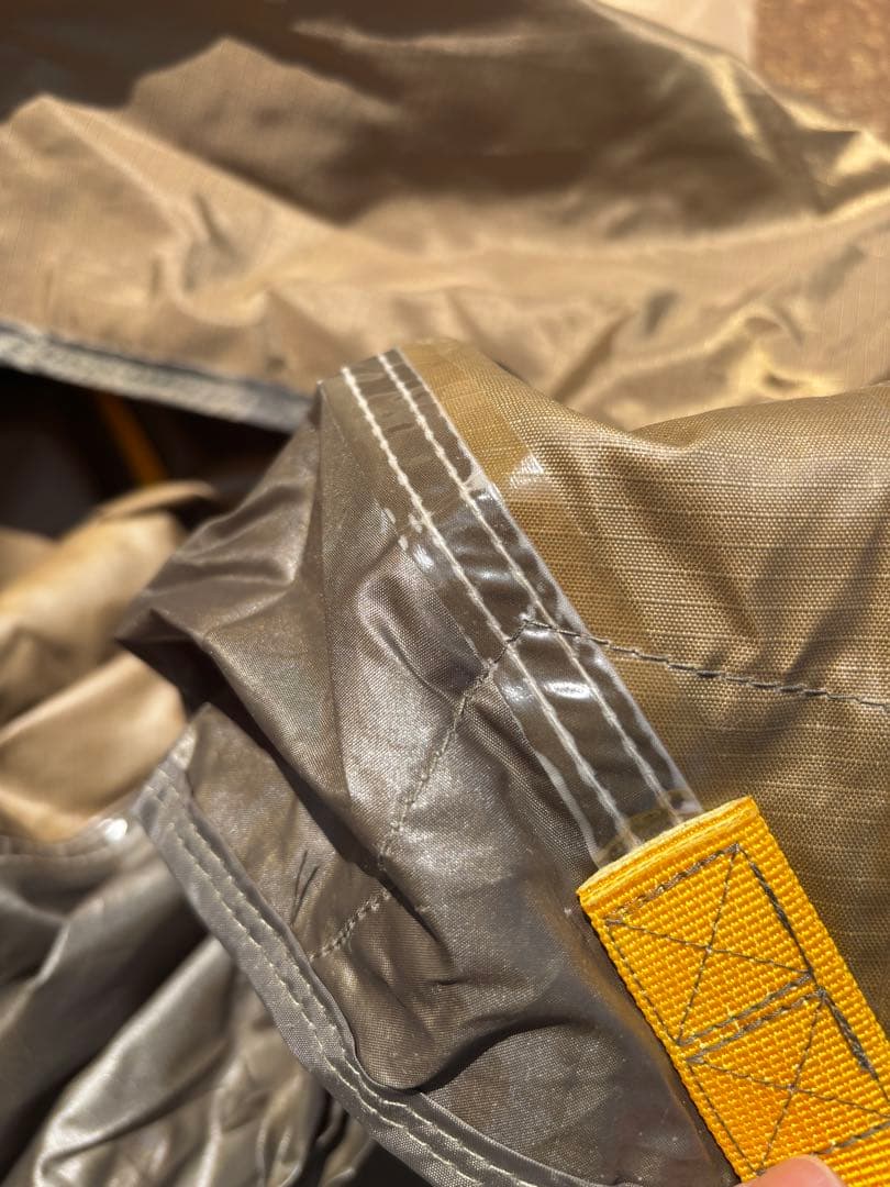 ニーモ　ヘキサ6p ポール2本　二股ポール部品1つ