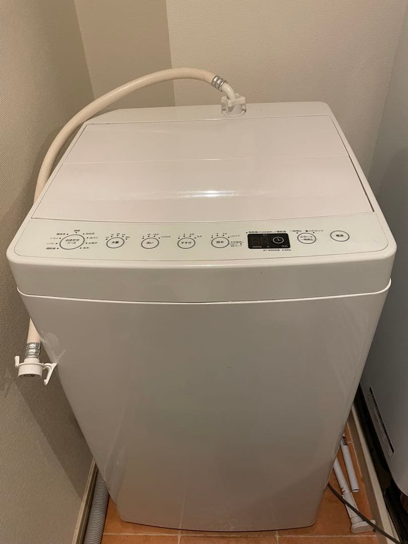 AT-WM45B-WH 全自動洗濯機 [洗濯4.5kg /上開き]