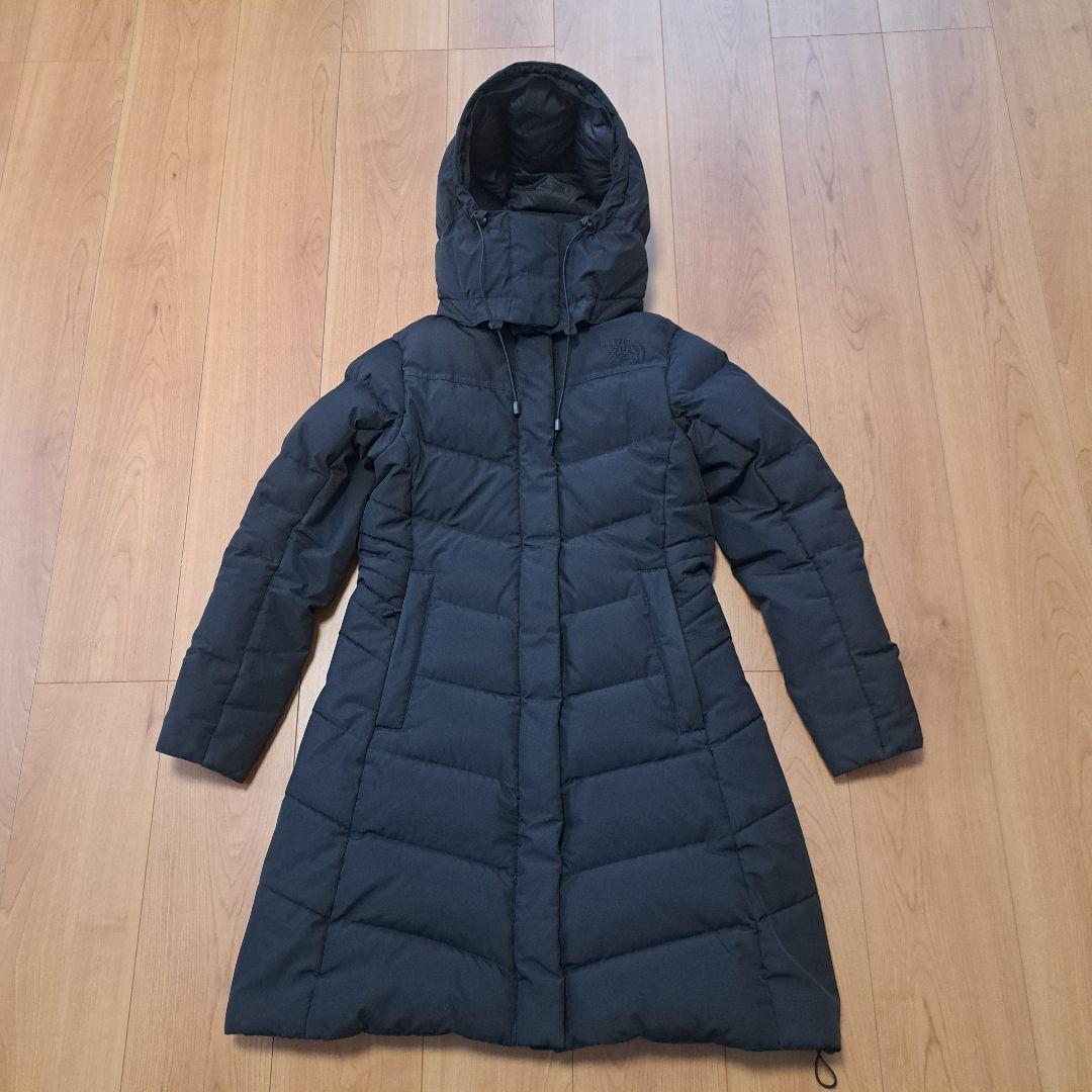 【大人気】ノースフェイス ミドル丈 ダウンコートGORE レディースS