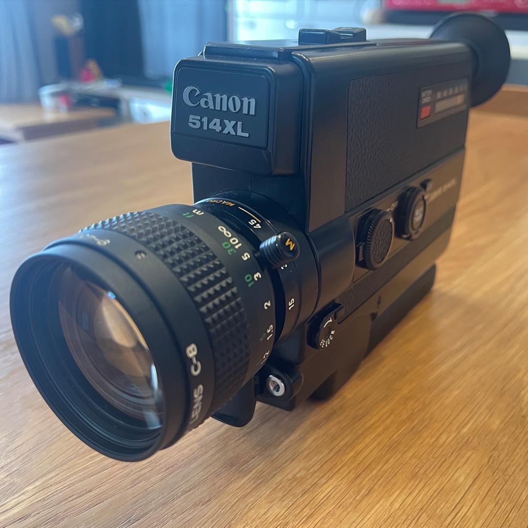 Canon 8mmフィルムカメラ 514XL