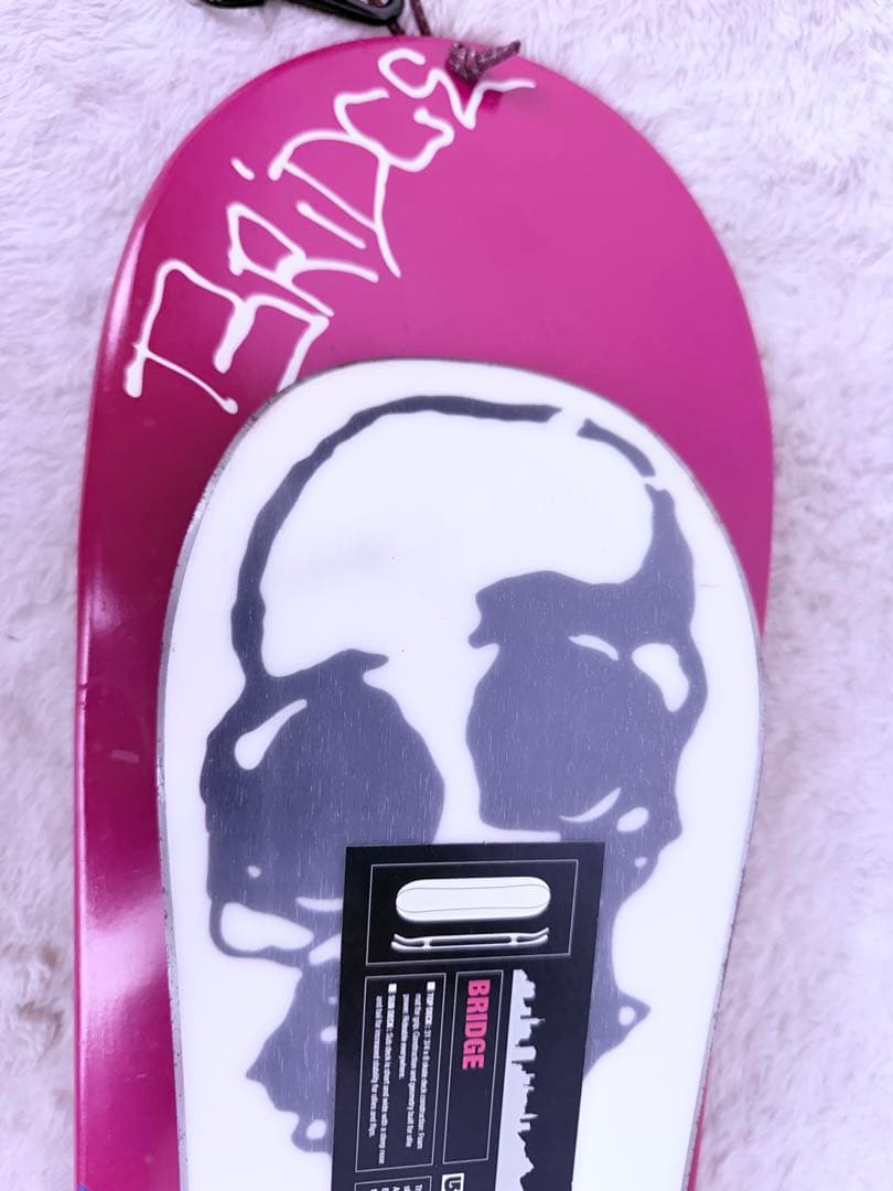 希少 BURTON スノーデッキ BRIDGE 未使用保管品 純正シート付