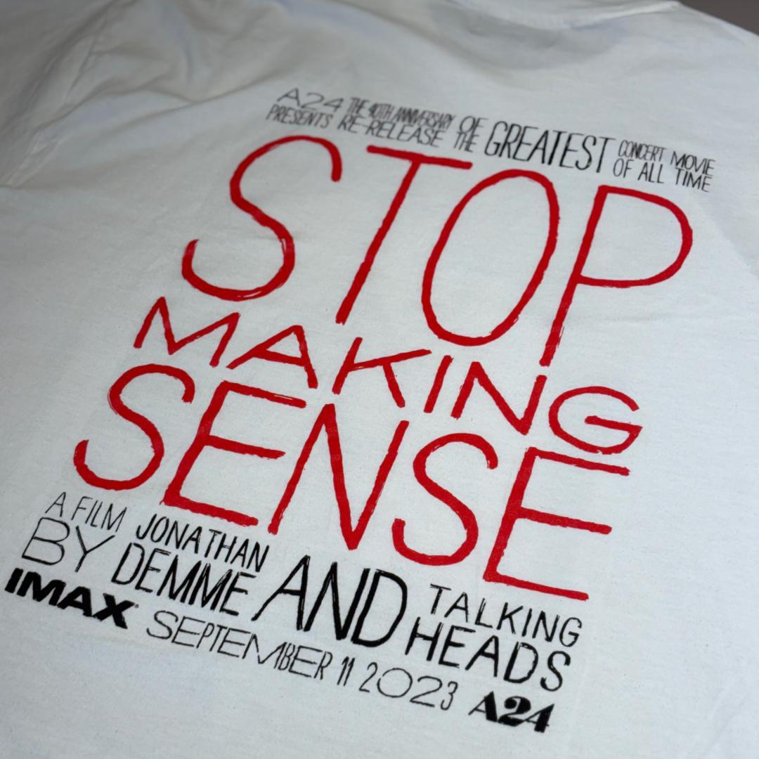 A24 Stop Making Sense Tシャツ