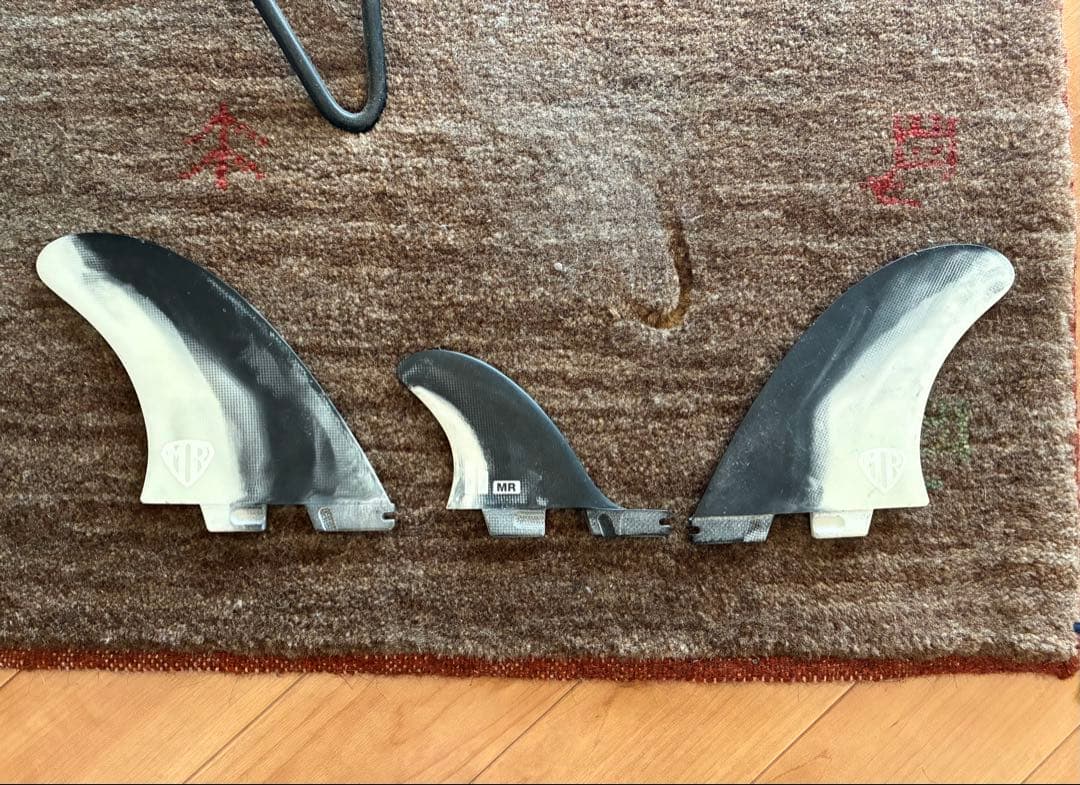 FCS2 マークリチャーズツイン+スタビライザーフィン PC 2+1 BLACK