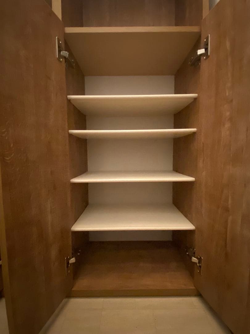 再値下！LOWYA 国産シューズラック ミラー付き※ たのメル便送料含む