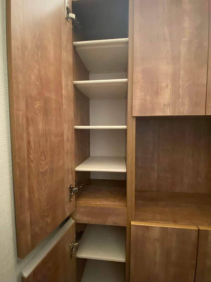 再値下！LOWYA 国産シューズラック ミラー付き※ たのメル便送料含む