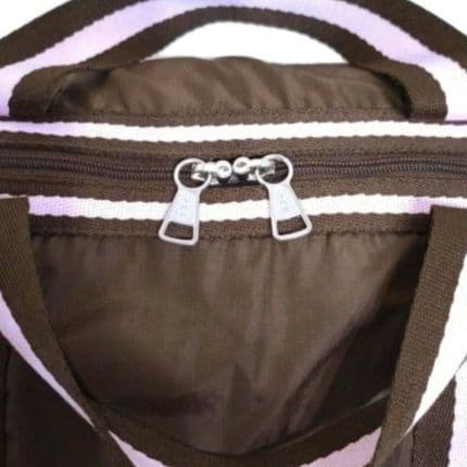 ✨美品✨レスポートサック　2way ボストンバッグ　ブラウン×ピンク