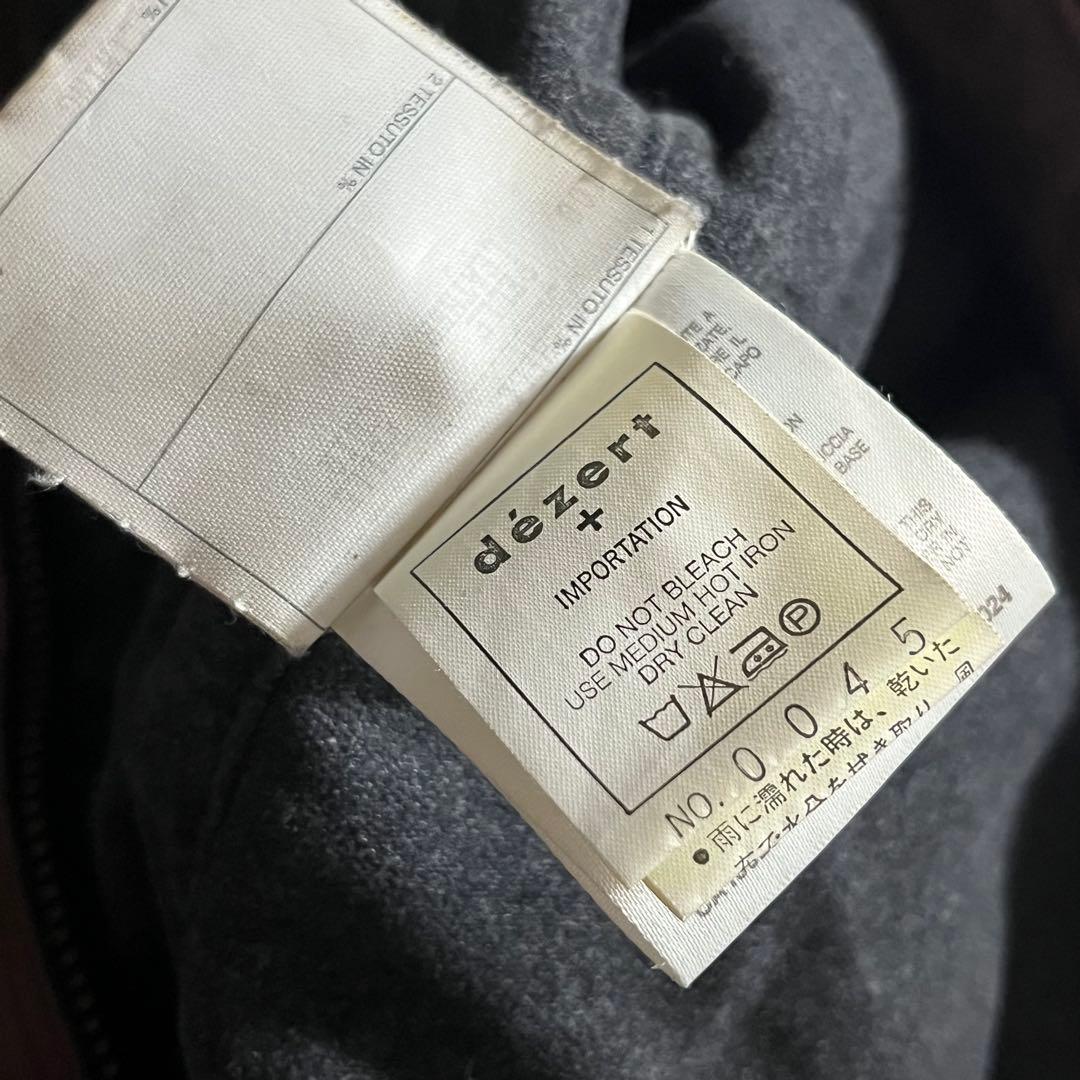 dezert デザート イタリア製 本革 皮革 レザー ライダース ジャケット