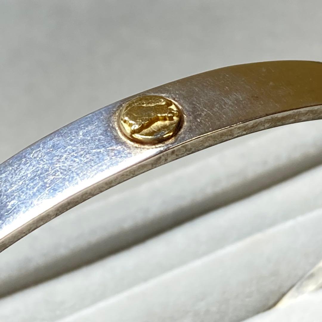 ILBISONTE/イルビゾンテ K18/925 バングル　22g