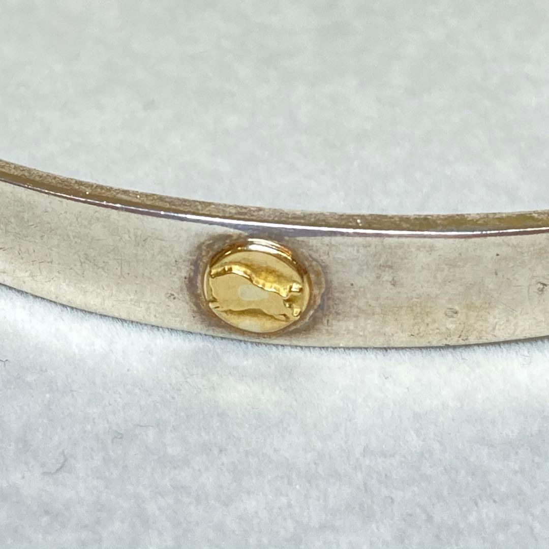 ILBISONTE/イルビゾンテ K18/925 バングル　22g