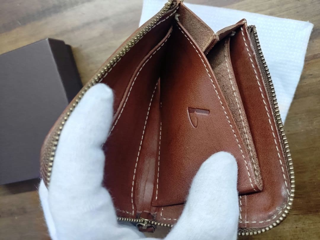 は*様 売り切ります！土屋鞄 ディアリオハンディーLファスナー 美品