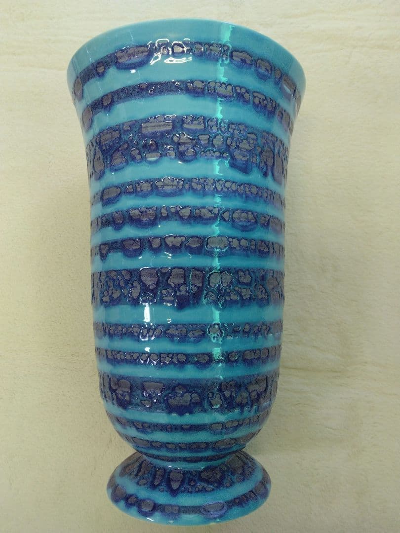 おしゃれ傘立て　花瓶　陶器ポルトガル製