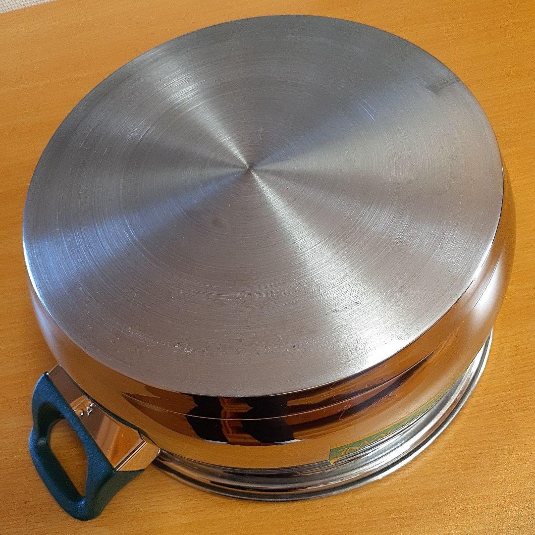 ショウワメタル CHRISTIAN ORANI 両手鍋 ステンレス製 24cm