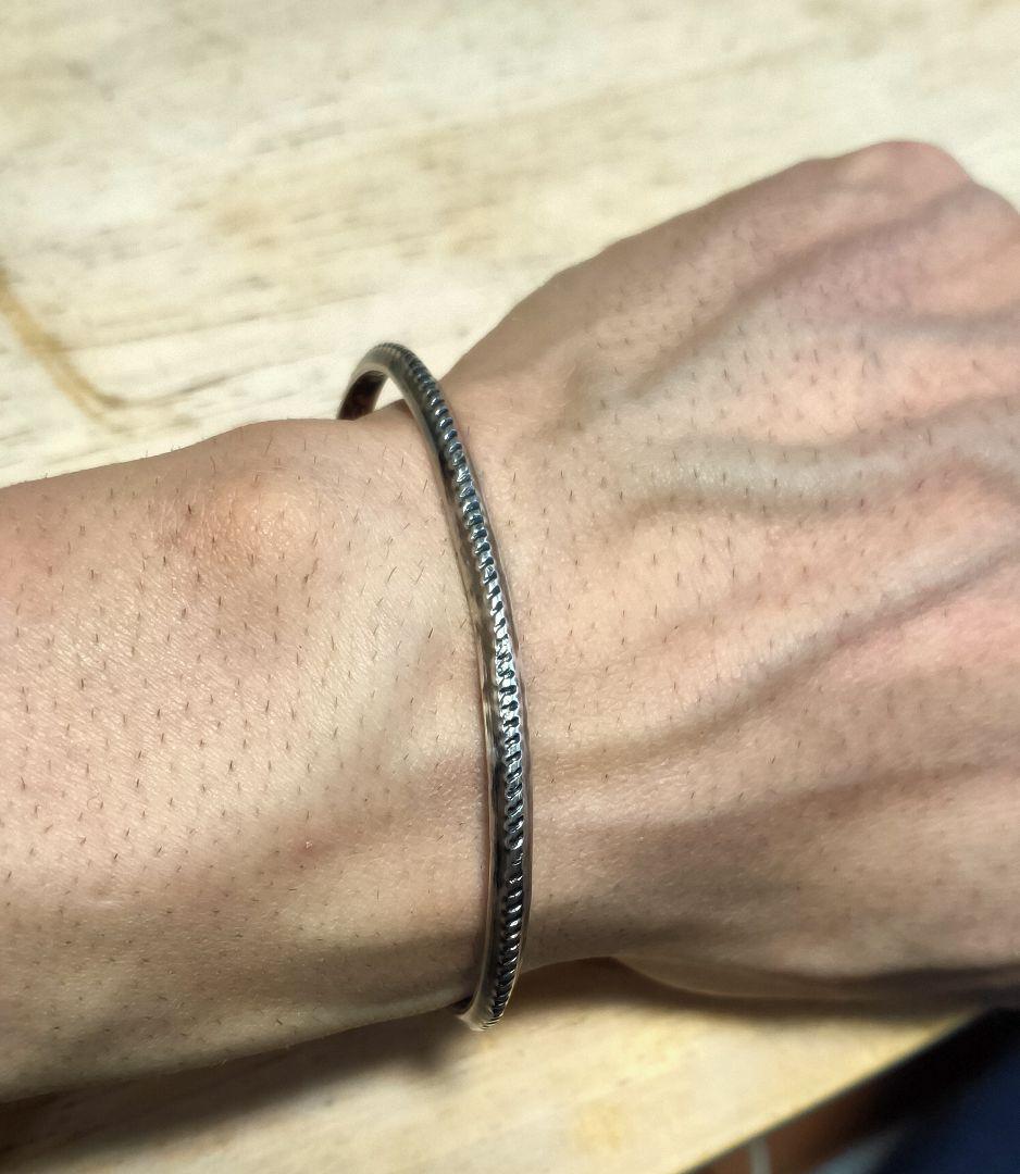 スネークバングル　インディアンジュエリーナバホ族ホピ　ビンテージヴィンテージ