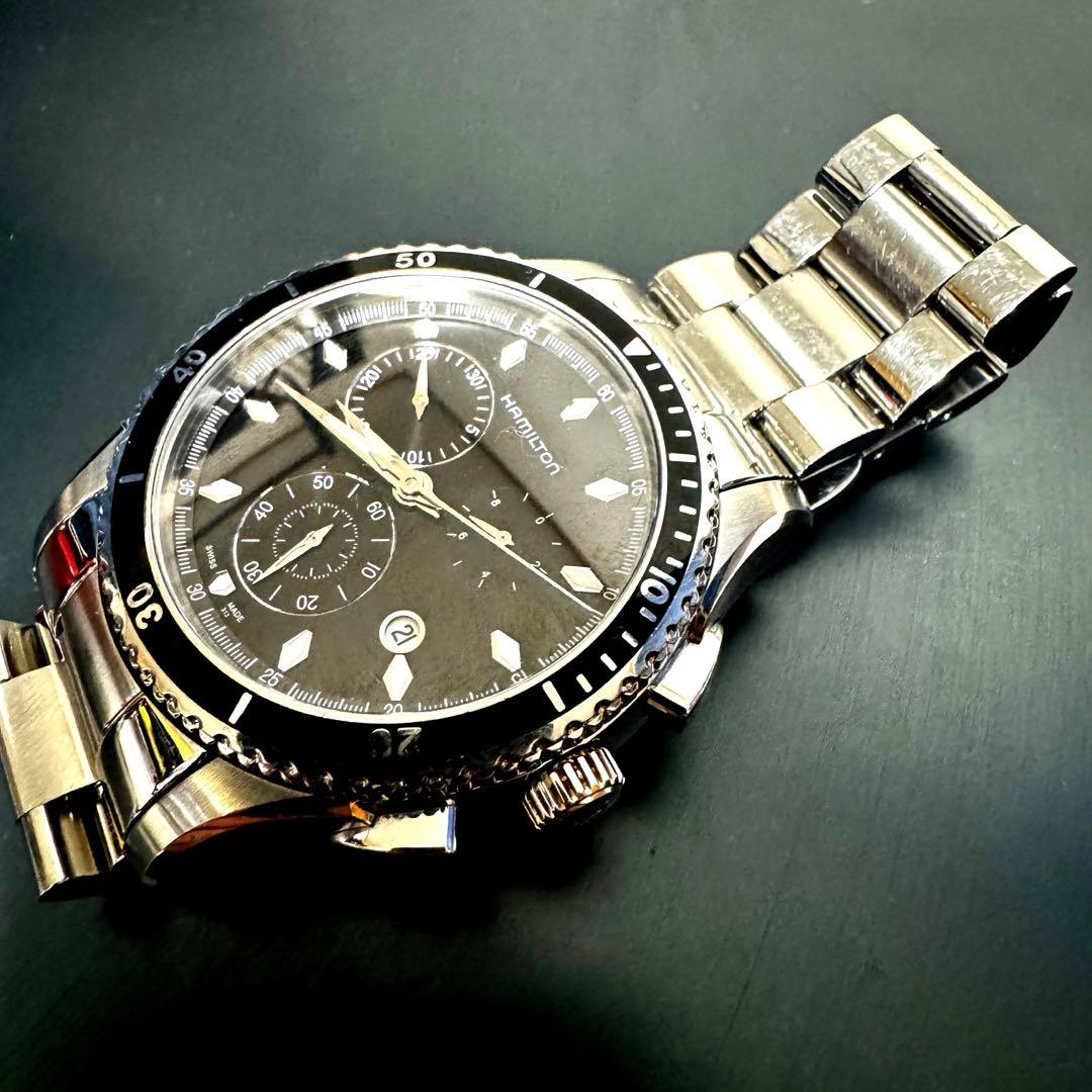 ハミルトン　腕時計　ジャズマスター H375120 クロノグラフ