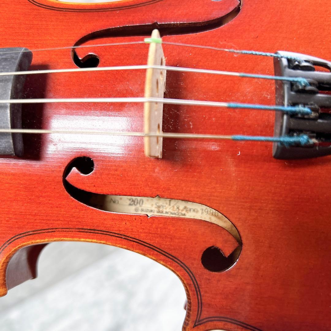 SUZUKI バイオリン No.200 1/8 入門 1996年