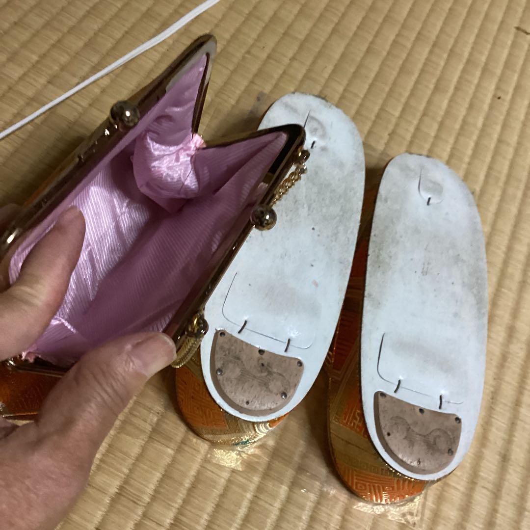 七五三　七歳用のフルセット　帯幅18、5センチ　草履21センチ