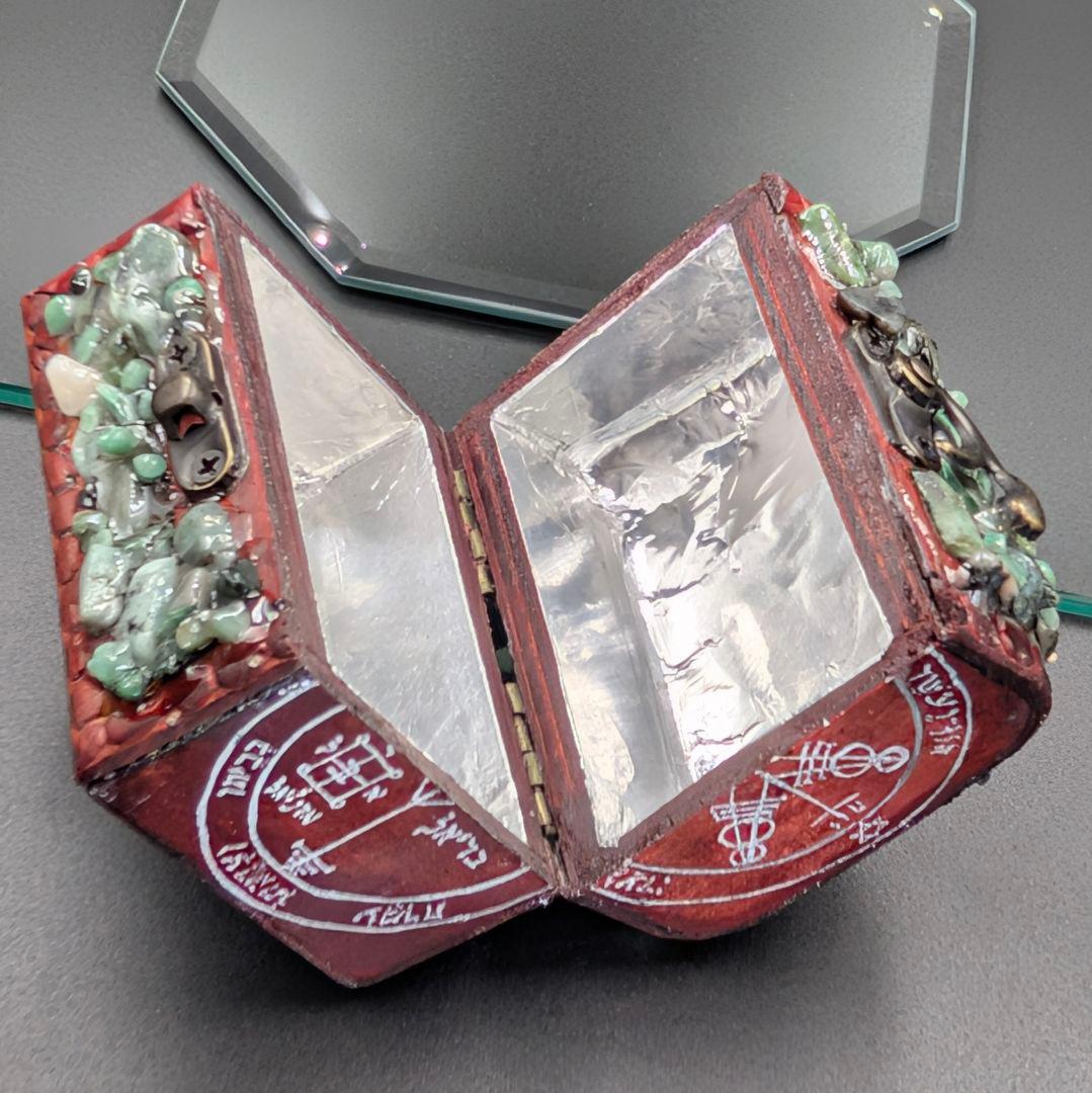 【1点物】 ソロモン王の鍵 護符魔術オルゴンボックス〜木星エメラルドタブレット〜