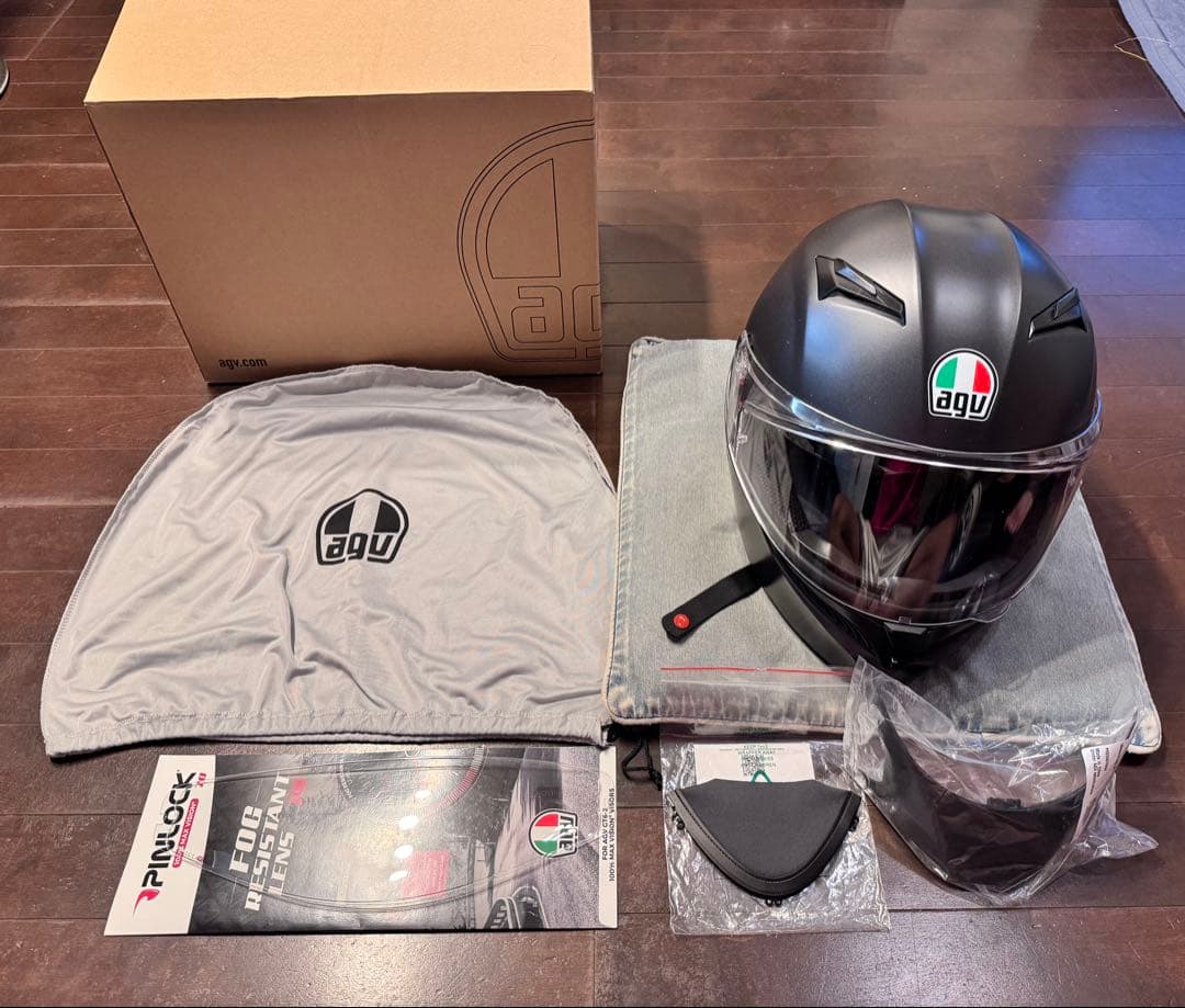 セキュリティ・セーフティ AGV K3 Asian Fit MATT BLACK