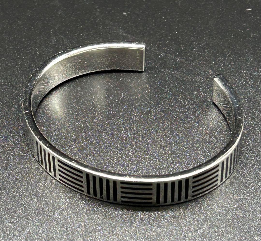 正規品　ルイヴィトン　ジョンク　ダミエ　バングル　ブレスレット　シルバー