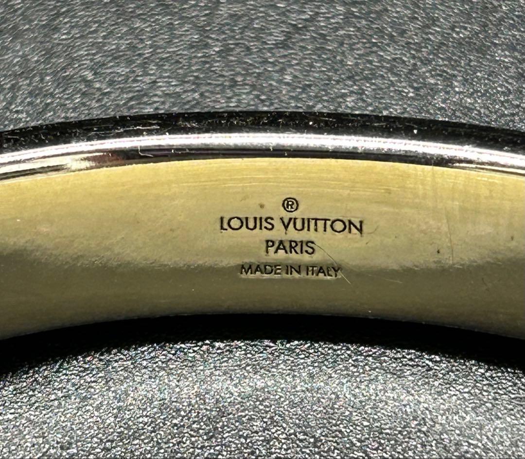 正規品　ルイヴィトン　ジョンク　ダミエ　バングル　ブレスレット　シルバー