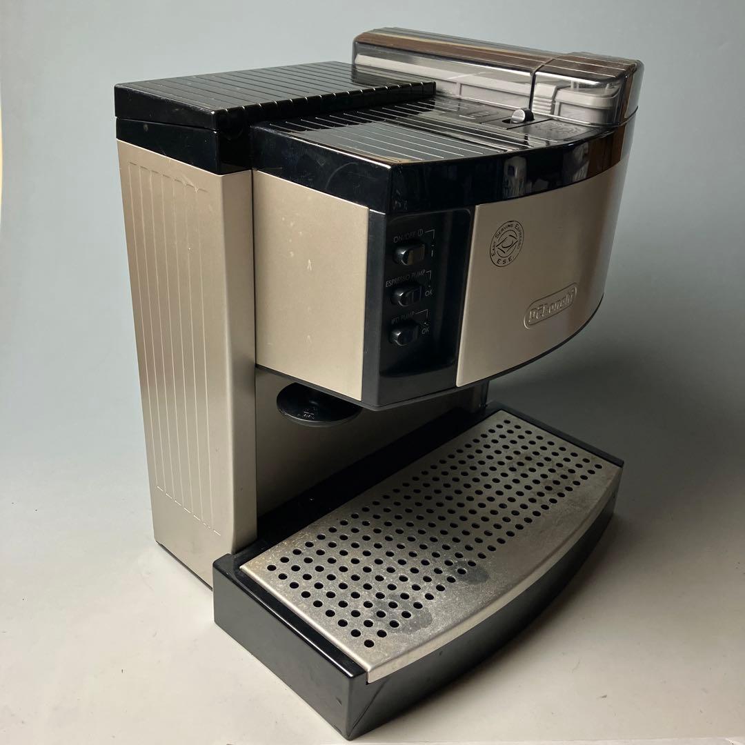 動作確認済／デロンギ 2ボイラー同時抽出 エスプレッソ・カプチーノ メーカー