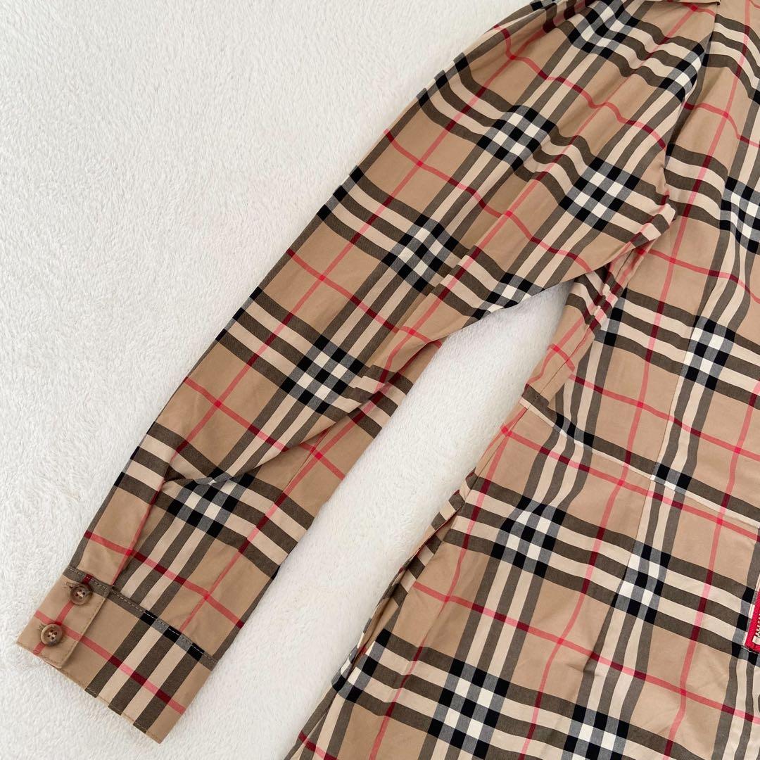 未使用級　現行　Burberry ノバチェック　ワンピース　膝丈　レディースS