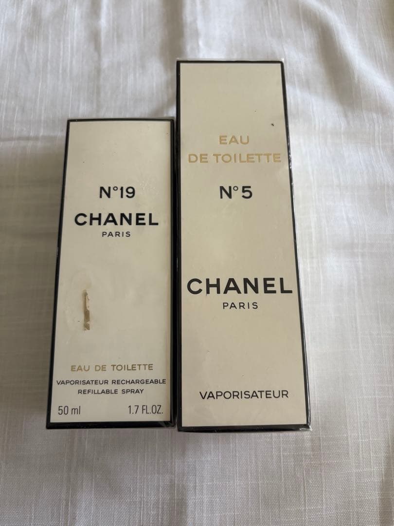 お値引き!!【CHANEL】 N°5 & N°19 香水セット