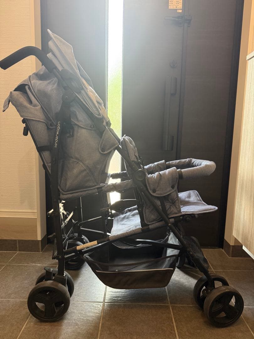 ☆美品☆ 2人乗りベビーカー