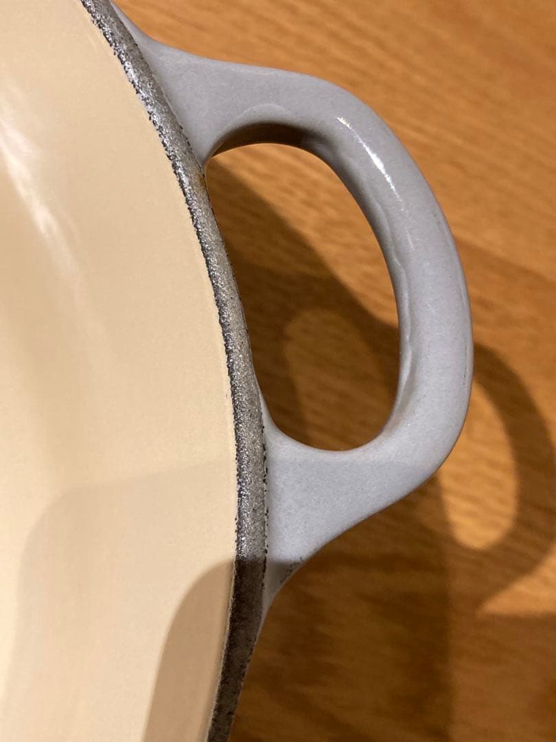 LE CREUSET ミストグレー 琺瑯鍋　20cm