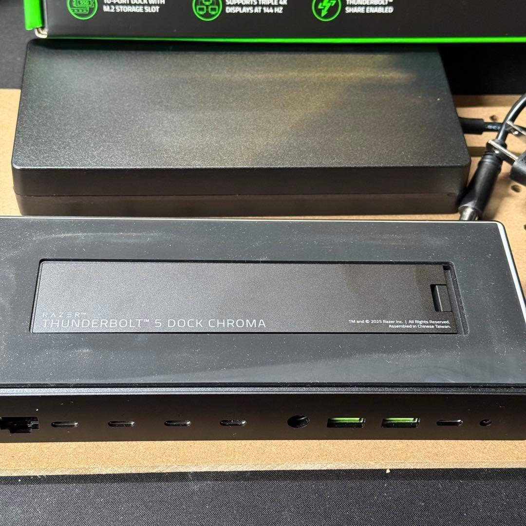 Razer Thunderbolt 5 Dock Chroma（Black）