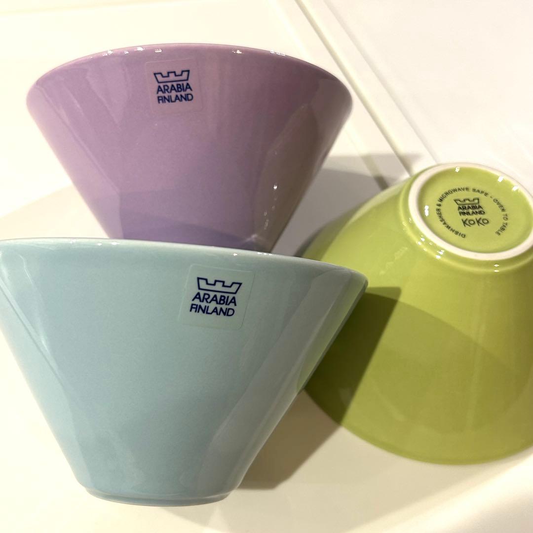 アラビア　koko ココ　旧ロゴ　500mlボウル